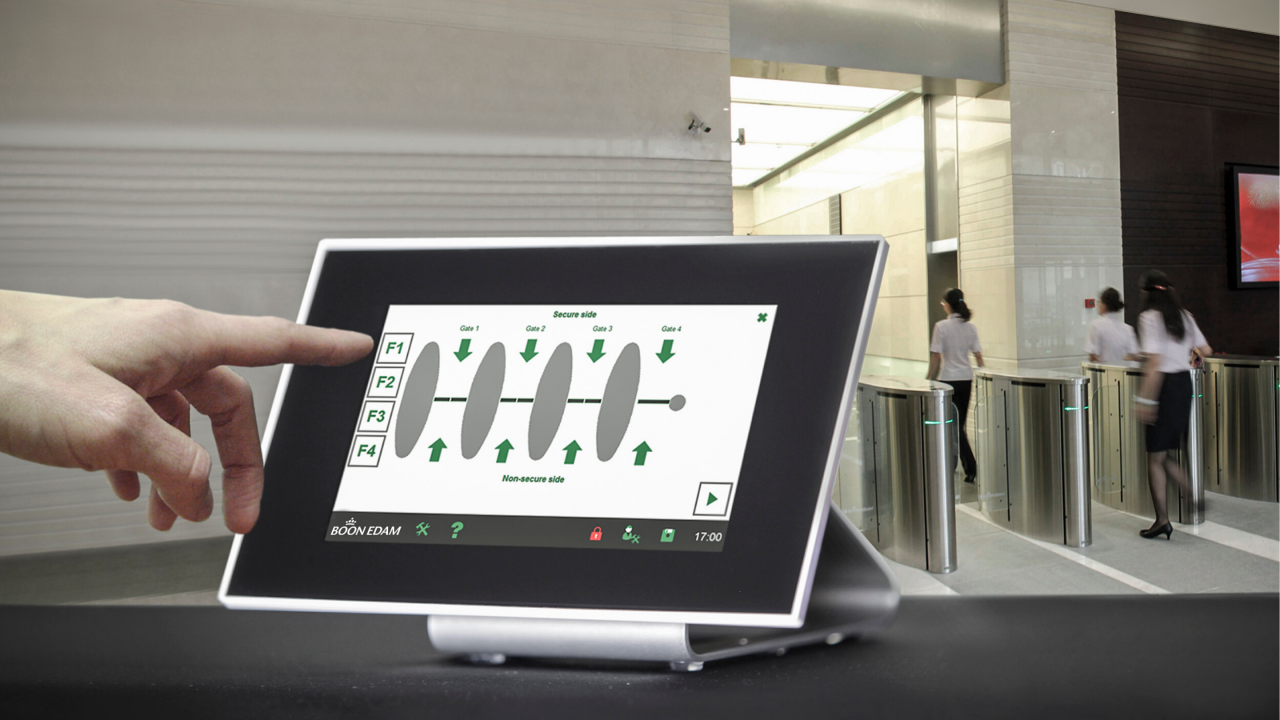 Boon Edam Introduces New BoonTouch Universal Remote Control Panel for